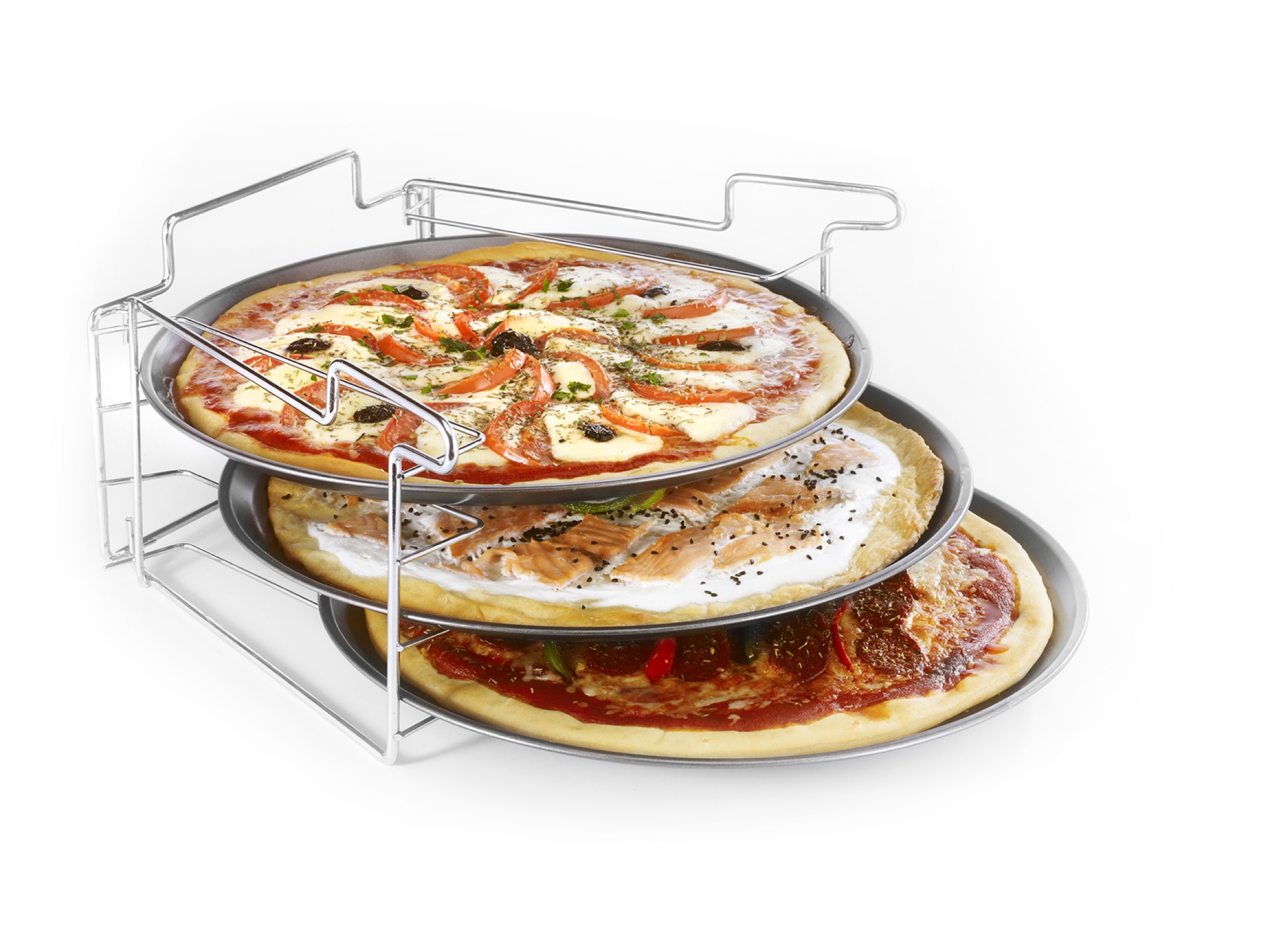 Packshot de pizza par Julien Bouvier, photographe culinaire à Lyon
