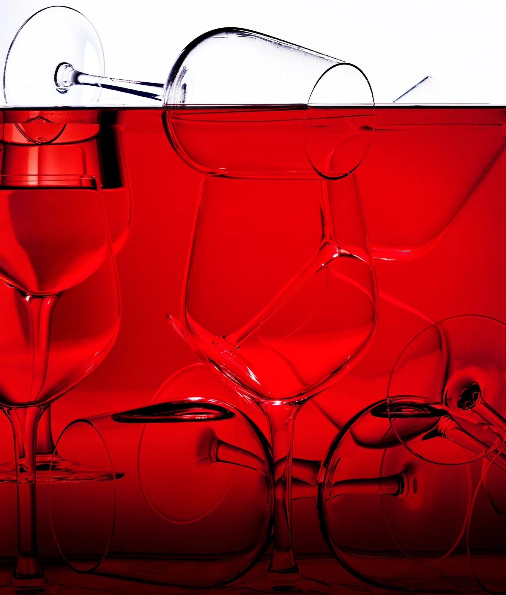Ambiance vin rouge, photographie en studio à Lyon par Julien Bouvier