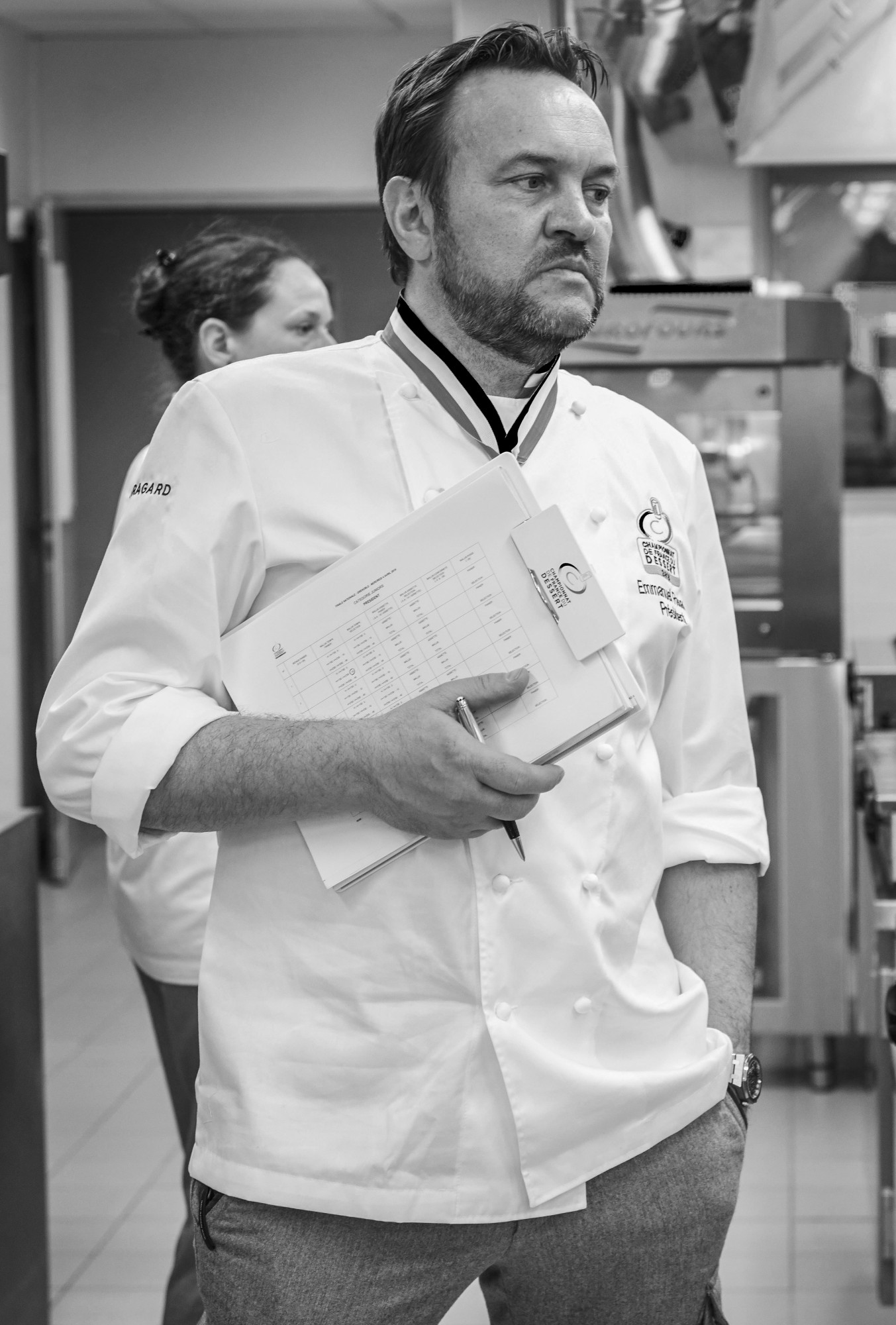 Portrait du chef Emmanuel Renaut, photographe culinaire par Julien Bouvier