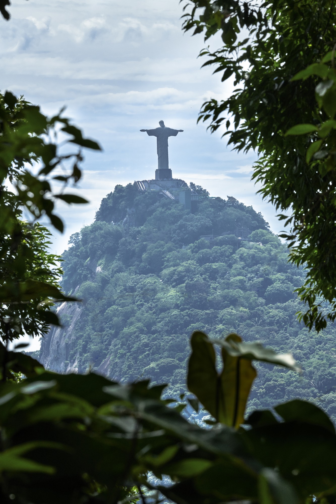 Le Christ Rédempteur à Rio de Janeiro, reportage au Brésil par Julien Bouvier